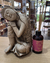 Figura de resina Buda cabeza en rodilla 40 cm - tienda online