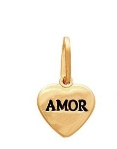 Pingente Coração Amor