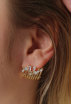 Brinco Ear Cuff Cristal - comprar online