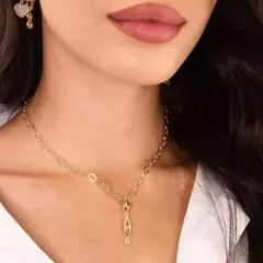 Pingente Amor zirconia e coração - comprar online
