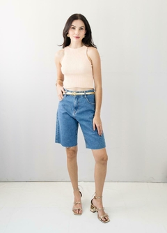 Cropped canelado - loja online