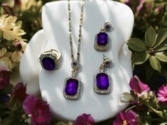 Conjunto Elegância Violeta