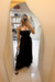 Vestido Plissado Pescoço