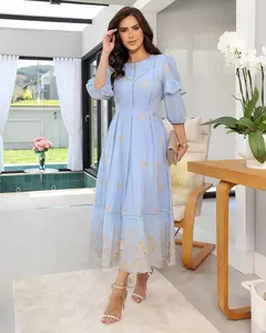 Vestido Sonia Azul Celeste na internet