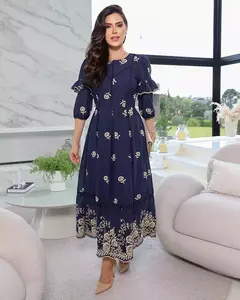 Vestido Sonia Azul - comprar online