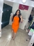 Imagem do Vestido Mid Viana Laranja