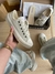 All Star Baixo PU Areia com Detalhes Lilás - Tete Calçados