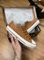 All Star Couro Caramelo