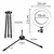 Anel de Luz LED com Tripé - 6 Polegadas (16cm)