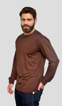 Camisa Soft Long Marrom– Moletom MotionSkin - Loja Arda