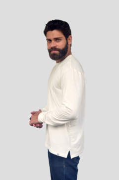 Camisa Soft Long Off White – Moletom MotionSkin na internet