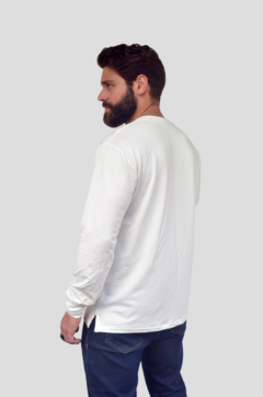 Camisa Soft Long Off White – Moletom MotionSkin - comprar online