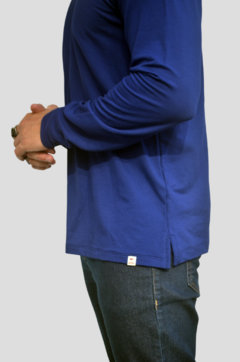 Camisa Soft Long Marinho – Moletom MotionSkin na internet