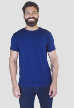T-shirt Antiodor - Azul Marinho - comprar online
