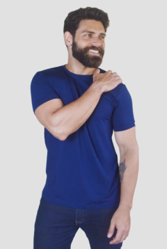 T-shirt Antiodor - Azul Marinho na internet