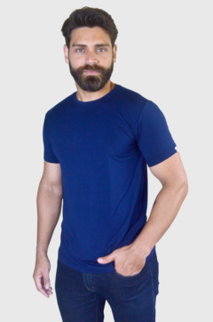 T-shirt Antiodor - Azul Marinho - Loja Arda