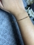 Pulseira ponto de Zircônia Banhado a Ouro 18k na internet