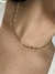 Colar zircônias de coração Banhado a Ouro 18k