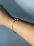 Pulseira Borboleta Dourado Aço Inoxidável - Narê