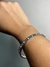 Bracelete Numeros Romanos Prata Aço Inoxidável na internet