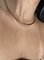 Imagem do Gargantilha Choker Prata Aço Inoxidável