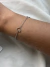 Pulseira Coração Prata Aço Inoxidável na internet