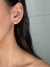 Brinco Ponto de Luz Cristal Banhado a Ouro 18k - comprar online