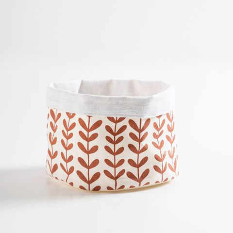 Cesto organizador otilia leaves dce005rj - comprar online