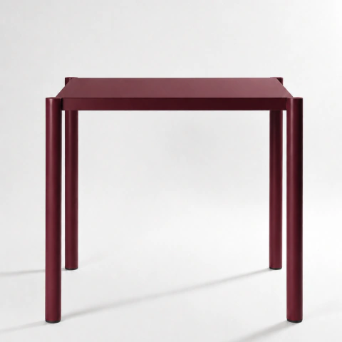 Mesa Comedor Urban Cuadrada Malbec MMC014MB