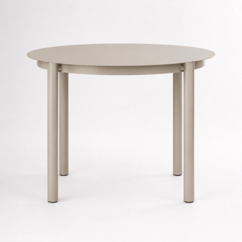 Mesa de Comedor Urban Redonda Greige MMC016GI