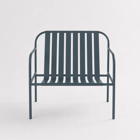 Sillon Fold Individual Azul Profundo MSS001AP