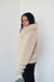 Campera gamulán de peluche pelo corto crema (MS5012) - tienda online