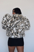 Campera estampada hasta la cintura pelo largo sintético (MS5001) - silandre