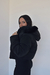 Campera puffer hasta la cintura con mangas y capucha desmontable (MS5004) - comprar online