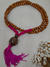 Japamala 108 contas de madeira e tassel pink na internet
