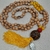 Japamala 108 Contas Sementes de Açaí Tassel Amarelo - Encantus Lótus - Japamalas 