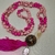 Japamala 108 Contas Sementes de Açaí Tassel Pink - Encantus Lótus - Japamalas 