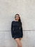 Vestido Poliamida Preto - Nuna Brand