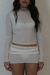 Saia Off White - comprar online