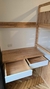 Combo cama puente + escritorio + estante + cajonera - comprar online