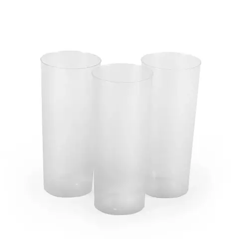 VASO TRAGO LARGO KOVAL 280 CC TRASLUCIDO FLEXIBLE - comprar online