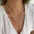 Colar Corrente Cartier Prata