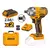 LLAVE DE IMPACTO 1/2" 20V 300 N/m CON CARGADOR + BATERIAS - comprar online