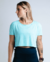 Cropped Voley Azul Claro