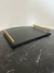 BANDEJA EM MDF PRETO TEXTURIZADO - Cofferi Home Design