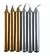 Velas cortas oro /plata x un - comprar online