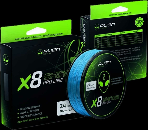 Linha Multifilamento 8x Shinobi Pro Line