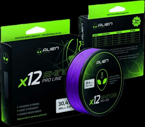 Linha Multifilamento 12x Shinobi Pro Line