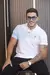 Camisa Polo combinada Azul cielo - comprar online