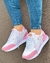 Tenis Puma Zigzag Blanco Rosa Dama